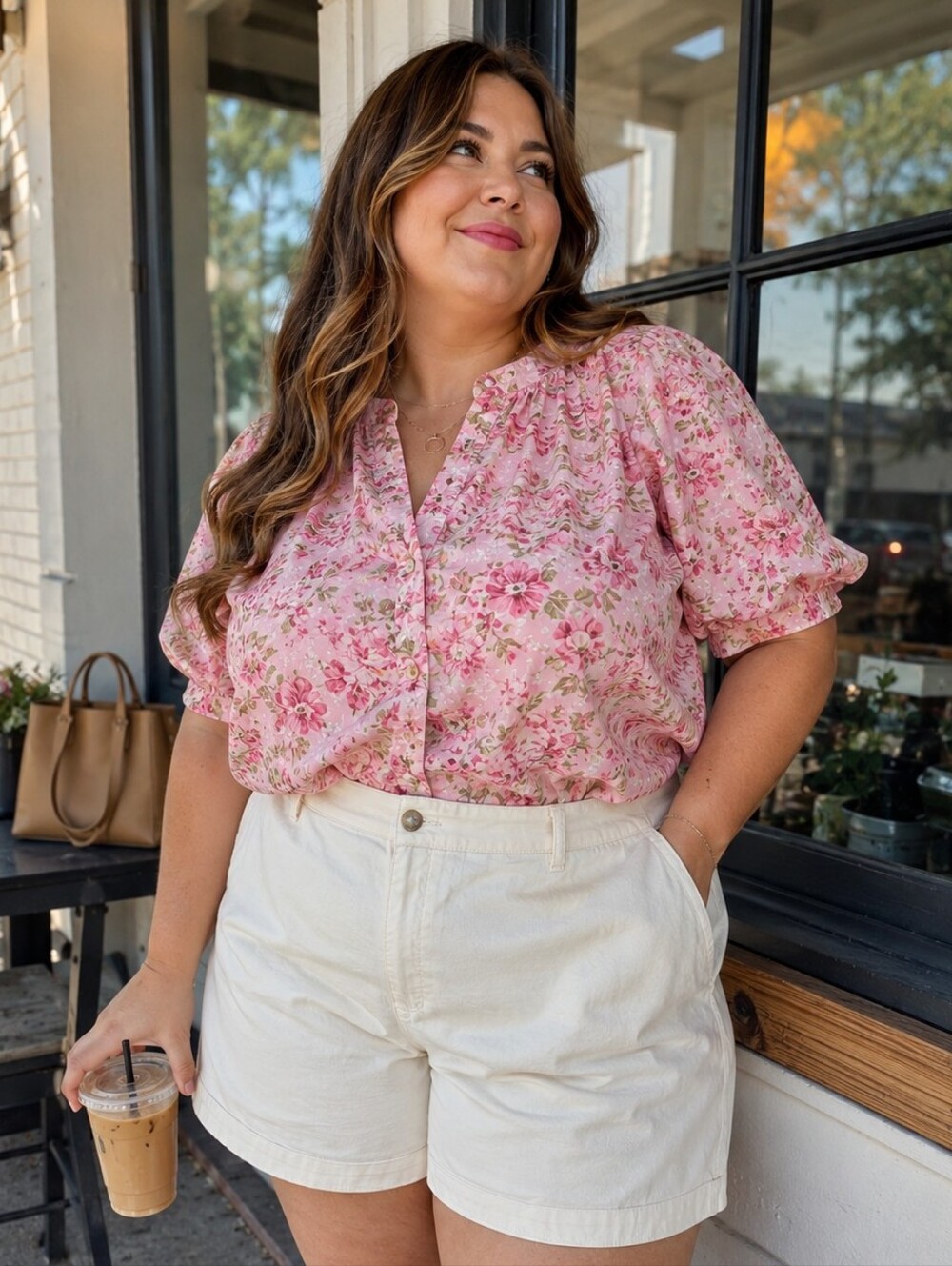 Old Navy NEW Plus Size 4x: Everyday Shorts In Ivory